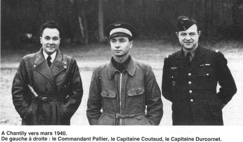 Qty G.PALLIER, cone and Coutaut Ducornet - Eagles March 1940